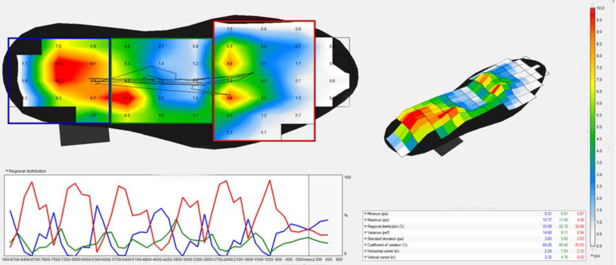 FOOT INSOLE鞋垫式足底压力分布系统