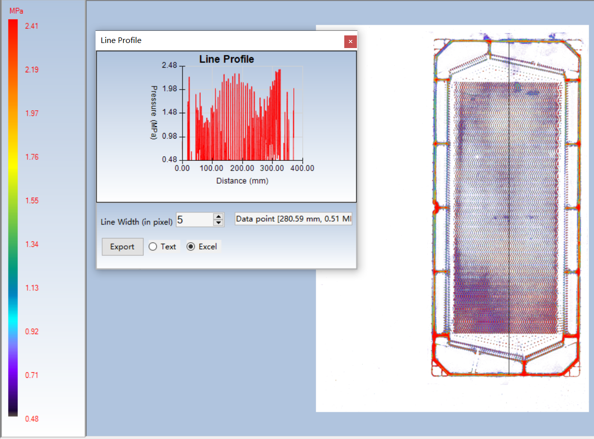 Topaq感压纸数据分析系统 Topaq感压纸数据分析系统