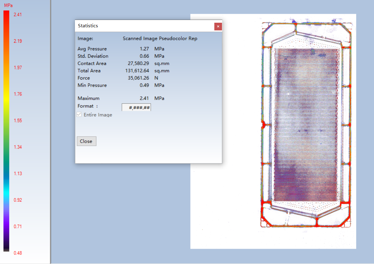 Topaq感压纸数据分析系统 Topaq感压纸数据分析系统