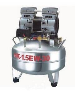 静音无油空气压缩机 HK-1EW-30A(一拖一)