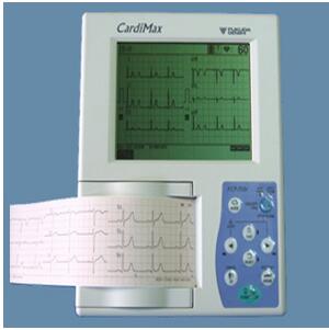 福田12导自动分析心电图机 fcp-7101
