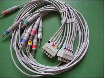 日本铃谦601心电图机导联线 