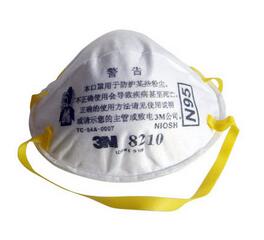 3M 8210N95防尘防雾霾口罩