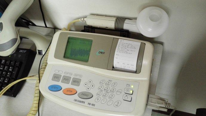 日本捷斯特CHEST HI-101肺功能仪